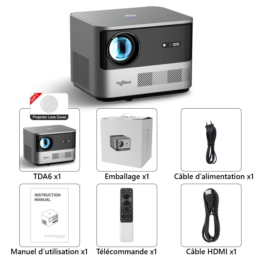 Package du vidéoprojecteur ThundeaL TDA6